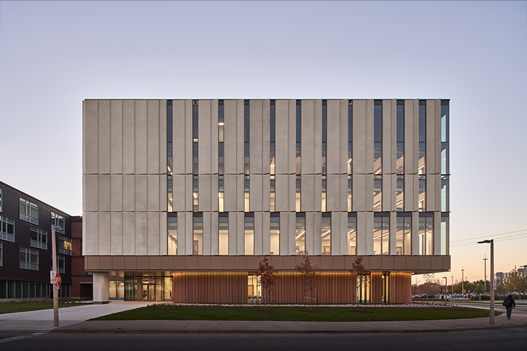blOAAG Ontario Tech University Shawenjigewining Hall